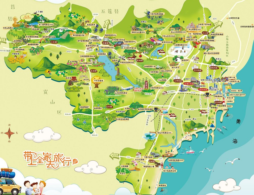 泰山景区使用手绘地图给景区能带来什么好处？